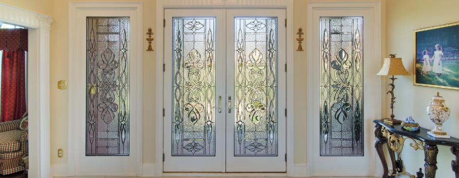 custom decorative glass panels