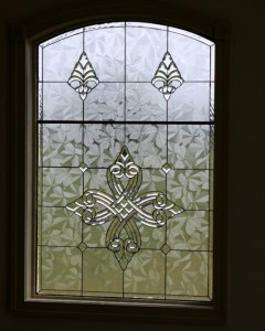 Tilman Family Room Leaded Glass Window