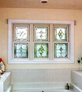 Powhatan Bath Stained Glass Windows